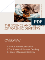 02 The Science and History of Forensic Dentistry