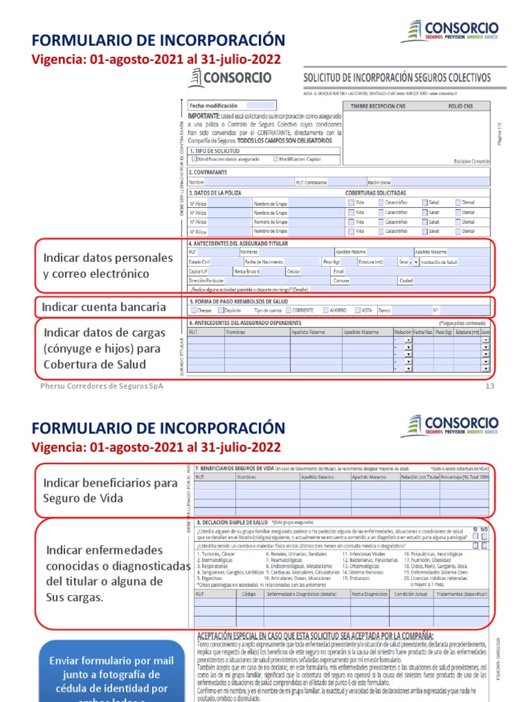 Como llenar formulario de inscripci n 035432 pdf