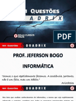 1001 Quadrix - Conceitos Básicos de Informática - Jeferson Bogo - 18-12