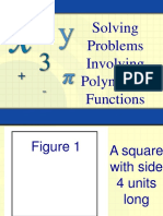 Solving Problems Polynomial Functions