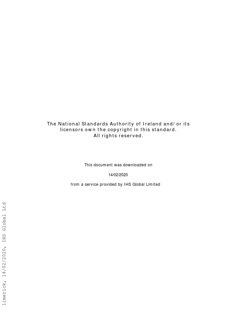 I.S en 13141 - 1 | PDF
