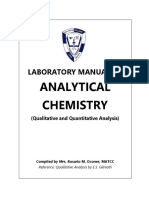 Cations Analysis