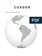 Ecuador: Ecuador Es Un País Ubicado en América Del Sur