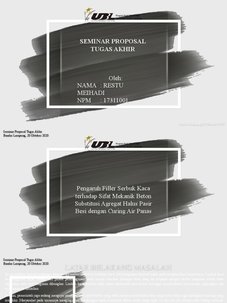 Power Point Seminar Proposal PDF