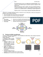 Resumo de Biologia Molecular, Rita Vieira 2018.19