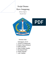 Script Drama Roro Jonggrang: Bahasa Inggris Sujiyati S.PD