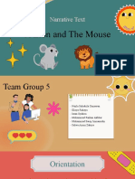 Narrative Text: A Lion and The Mouse