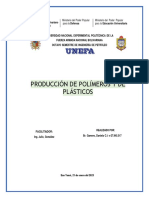 Produccion de Polimero y Plasticos