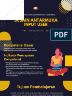 Desain Antarmuka Input User