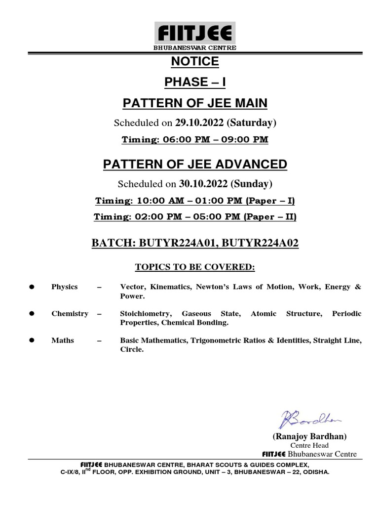Notice Phase Test CtyPt1 BBSR PDF