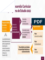 Diagrama Proceso de Desarrollo Curricular - Plan y Progrmas de Estudio 2022