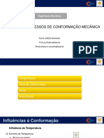 Aula 05 - Prinicpais Fatores Que Afetam A Deformação