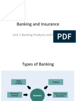 Banking Products and Services Types