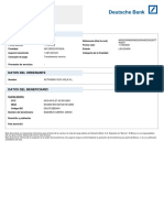 Transferencia: Datos de La Transferencia