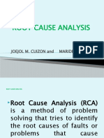 Root Cause Analysis