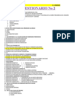 CUESTIONARIO No 2 (SEMIOLOGÍA)