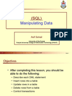 SQL-9 DML