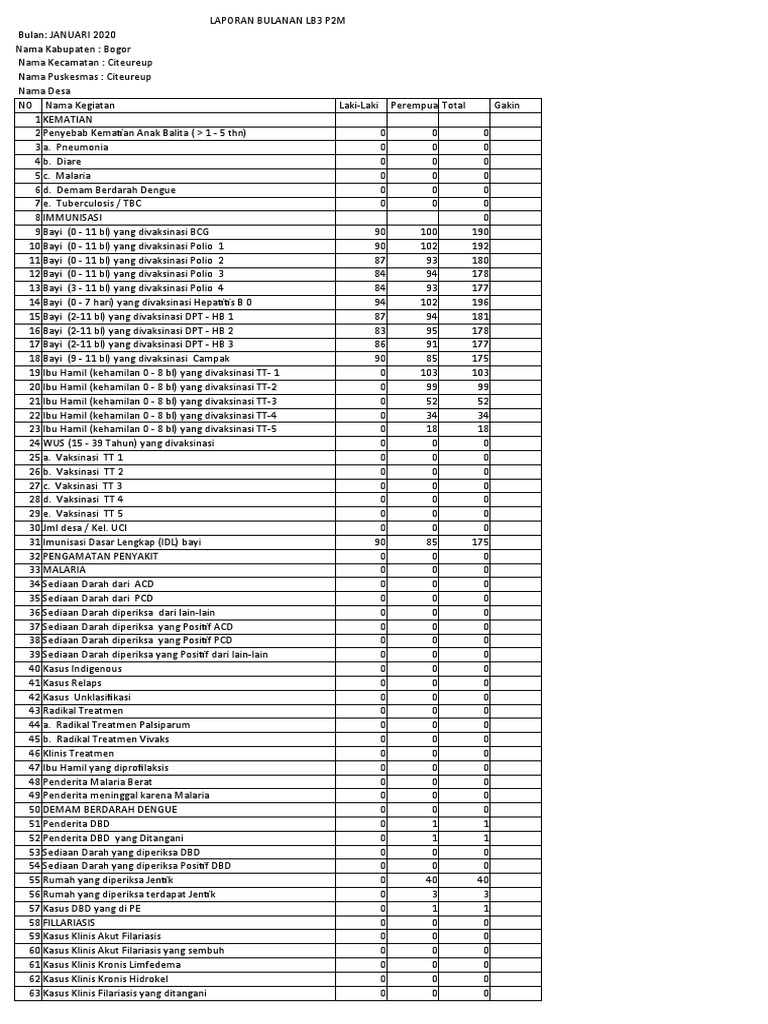 Format P2M 2020 | PDF