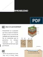 Permeabilidad del suelo en