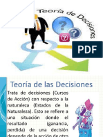 Tema I Teoria de Las Decisiones