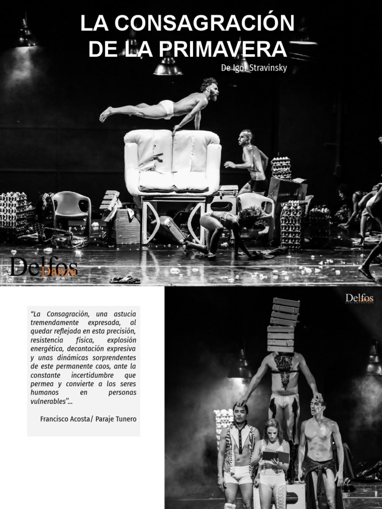 La Consagracion de La Primavera de Igor Stravinsky PDF Las artes