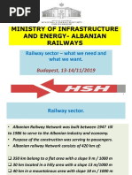 Krenar HASANAJ - Eduard PLLUMBAJ - Railway Sector - What We Need and What We Want