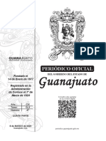 Guanajuato Guanajuato: Periódico Oficial