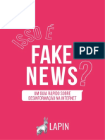 Isso É Fake News Um Guia Rápido de Desinformação Na Internet - LAPIN