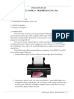 Mencetak Dengan Mesin Pencetak