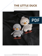 Nora The Little Duck: Crochet Pattern by Hainchan ®