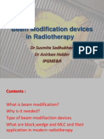 Beam Modification Devices in Radiotherapy 3