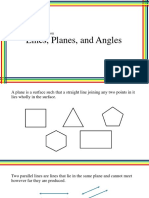 Solid Mensuration - Lines, Planes, and Angles