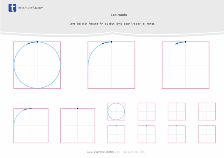 Graphisme Maternelle Les Ronds 01 | PDF