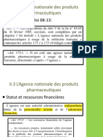 II.3 L'Agence Nationale Des Produits Pharmaceutiques: Création Par La Loi 08-13