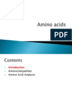 Amino acid metabolism disorders: An overview of key conditions and laboratory tests