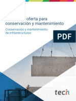 Oferta conservación infraestructuras