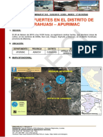 Reporte Preliminar #318 28feb2019 Vientos Fuertes en El Distrito de Curahuasi Apurimac