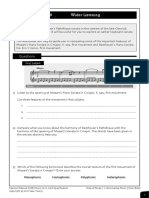 Worksheet 2.9 - Wider Listening