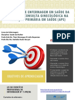 Aula 4 -2022.1 Profa. Thaís Consulta de Enfermagem em Saúde da Mulher e consulta ginecológica