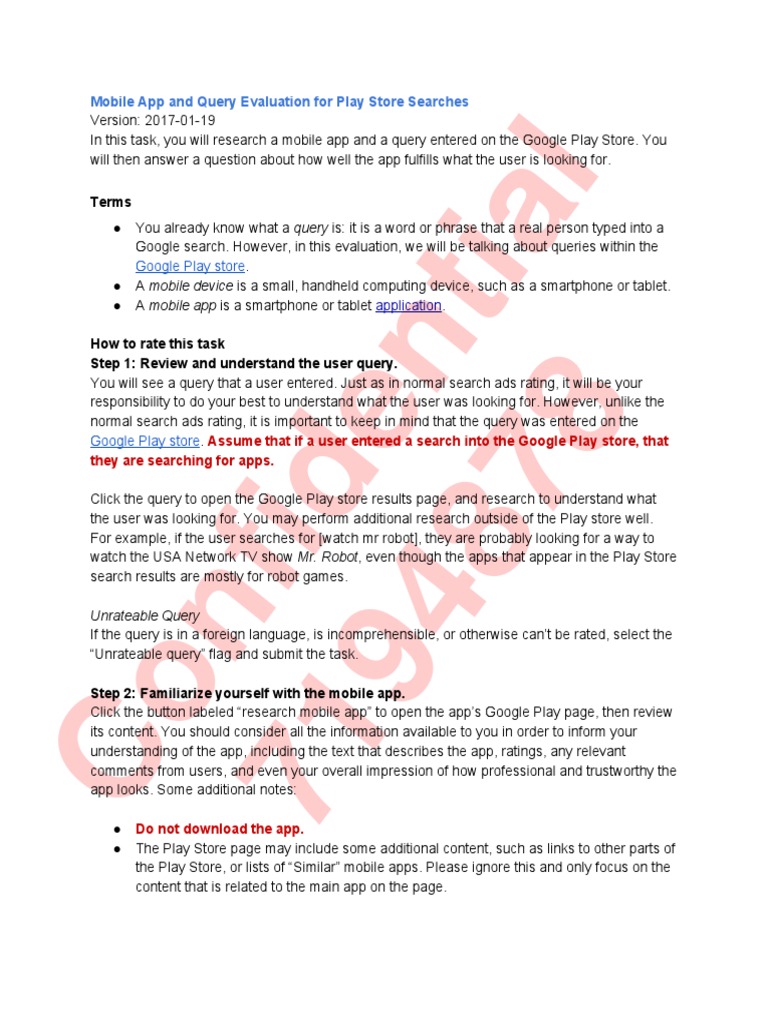 Query App Match Play | PDF