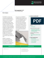 RO4400 Series Bondply Data Sheet - RO4450F and RO4460G2 Bondply