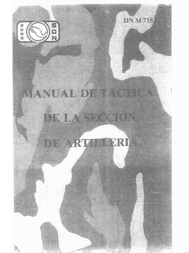 3 Manual de Tactica de La Seccion de Artilleria. PDF Artillería Cañón