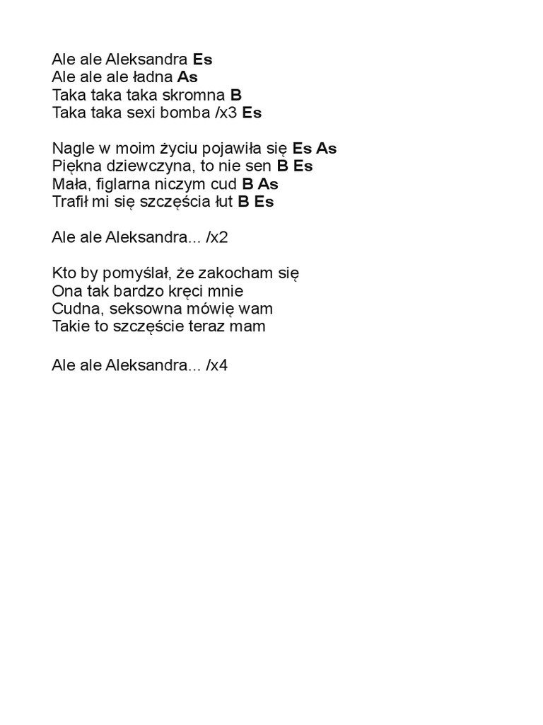 Ale Ale Aleksandra PDF