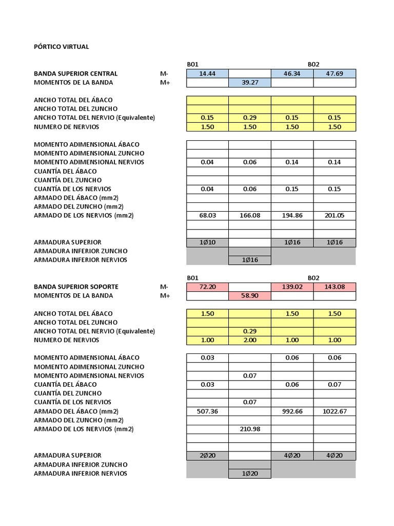 Excel Armado Pórtico Virtual 22 PDF