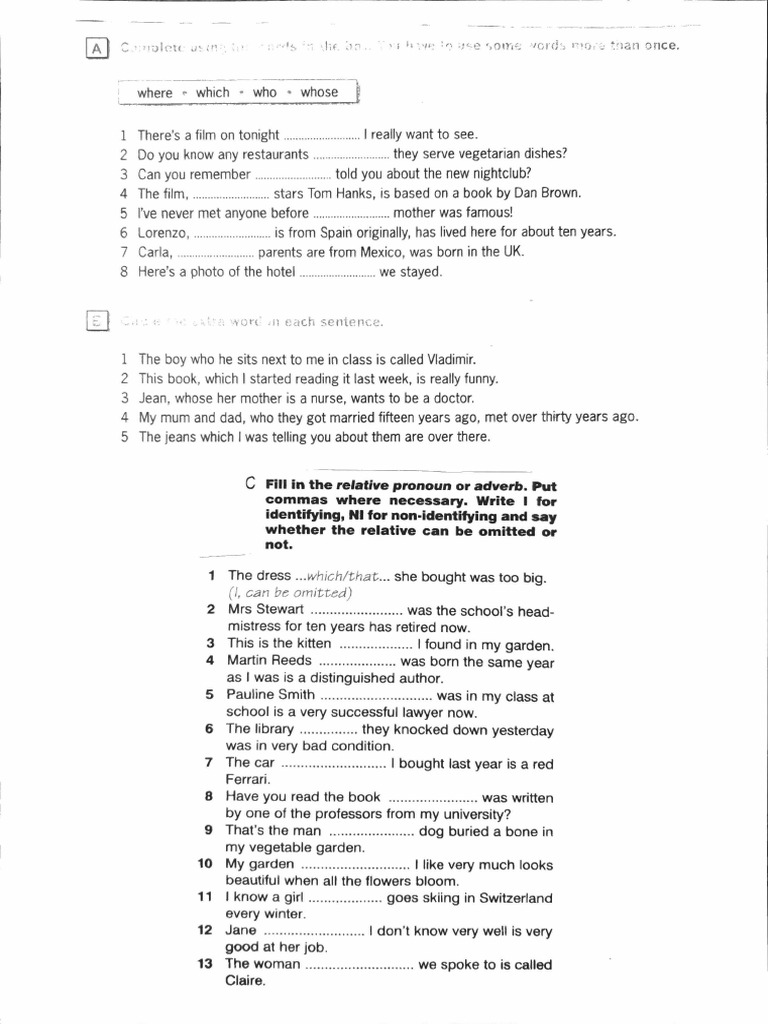 PET - Lesson 40 Gramtyka 4 | PDF