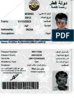 Rudra Qatar ID - 2023 