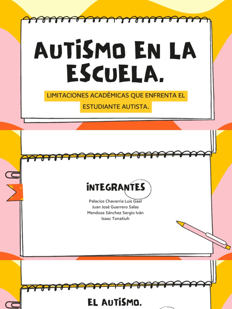 Limitaciones Académicas del Autismo | PDF | Espectro autista | Ciencias ...