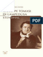 Di Lampedusa Giuseppe Tomasi - Stendhal