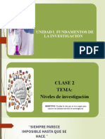 Niveles de Investigación 