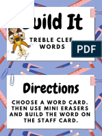 Build It Teble Clef Words